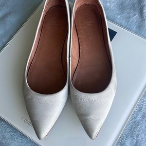 Frye leather flats